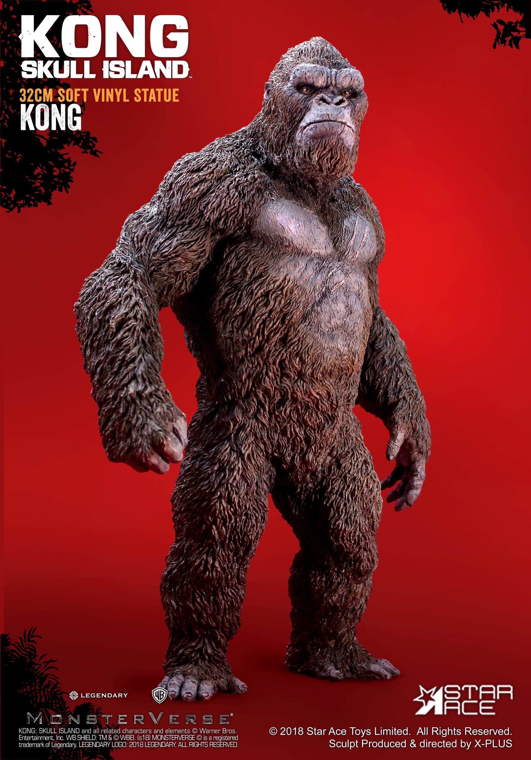 SA9002 Star Ace Toys Kong 32cm Soft Vinyl Statue (Kong : Skull Island ...