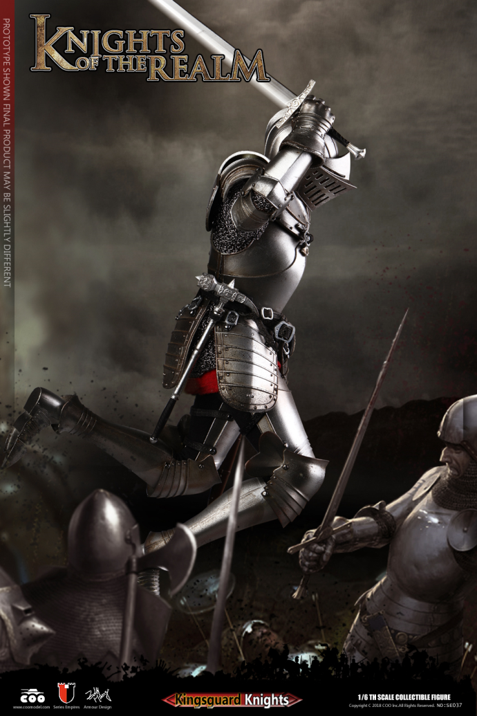 COOMODEL NO.SE037 DIE-CAST ALLOY 1/6 SERIES OF EMPIRES - KNIGHTS OF THE ...