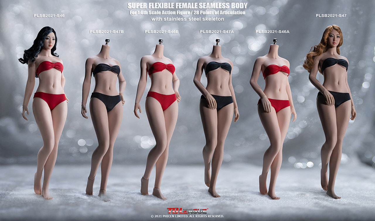 TBLeague 1:6 Scale Female Seamless Bodies Tall And Slender Type