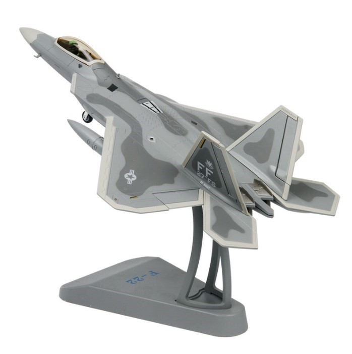 TRB72-F22 Terebo 1:72 Die Cast Aircraft Model(F22 fighter jet model ...